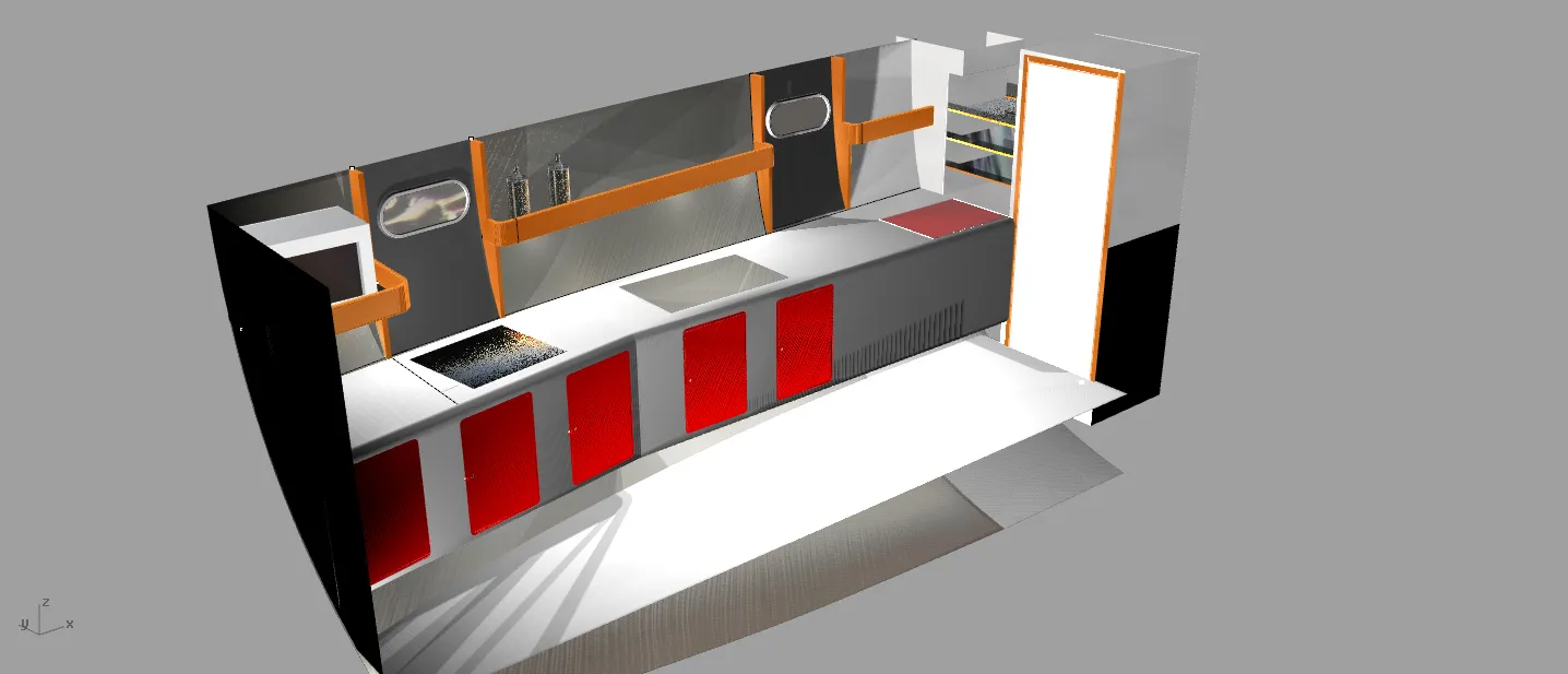 Étude Agencement Cabine