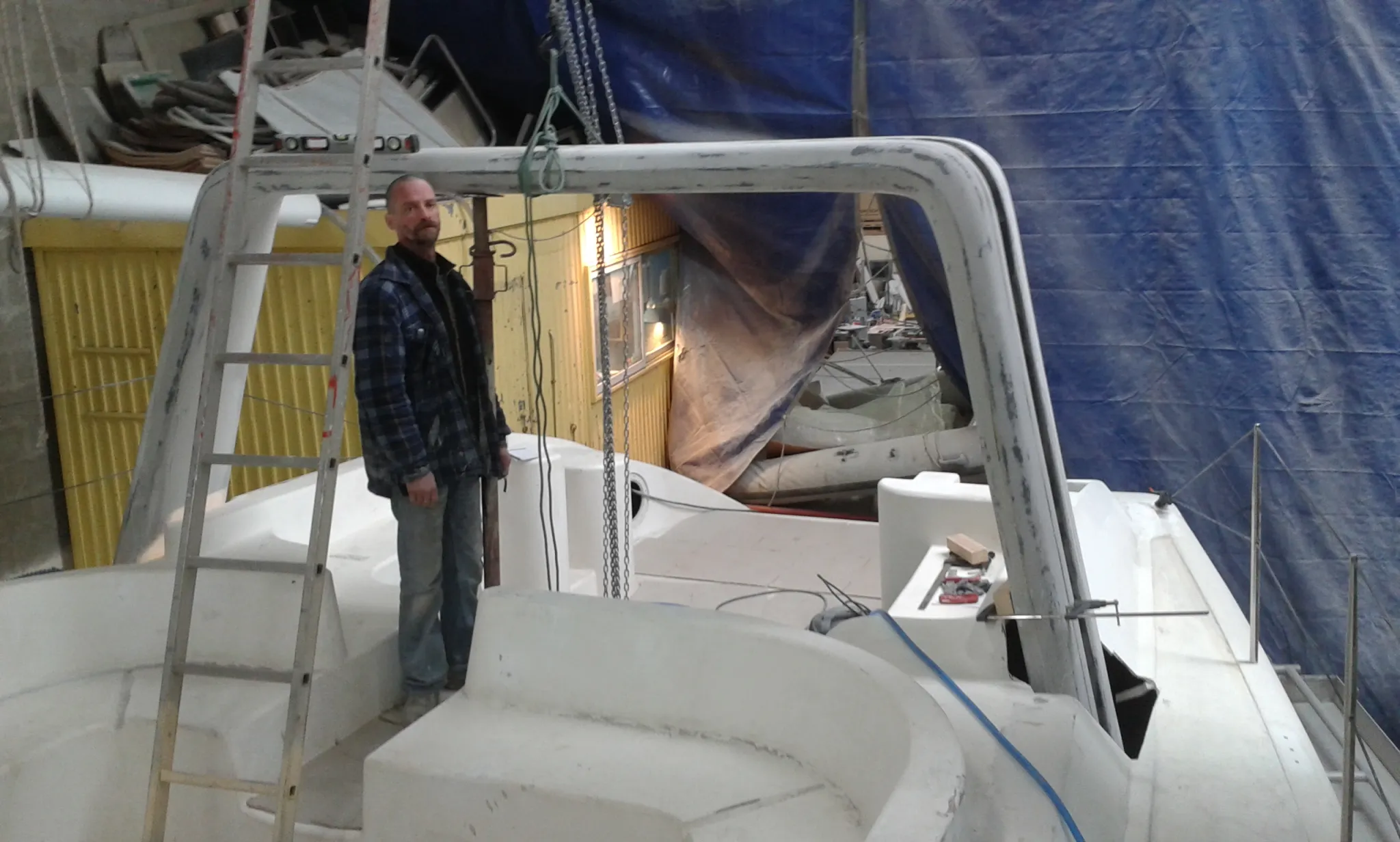 Montage arceau carbone